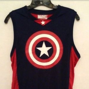 Marvel Comic Super Hero Captain America #15 tank t